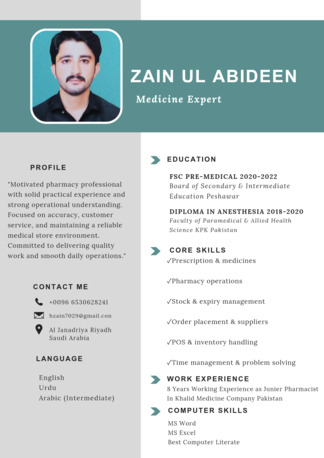 Riyadh, Job Seekers, Pharmacy Helper Pharmacy Assistant