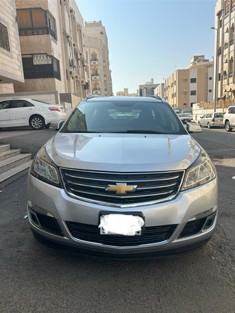 Jeddah, Vehicles, Cars & Trucks , SAR 36000,  Chevrolet Traverse LT,  2016,  Automatic,  144000 KM,  Traverse LT MY Silver Color GCC Specs