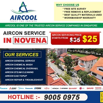 Singapore, Air Conditioning, AC Service In Novena