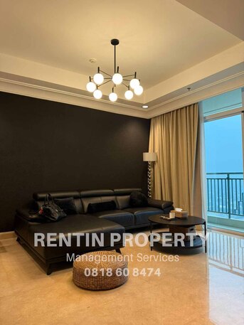 Jakarta, Apartments/Houses, USD 2200/month,  Furnished,  2 BR,  153 Sq. Meter,  For Rent Apartment Pakubuwono View 2 Bedrooms High Floor