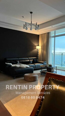 Jakarta, Apartments/Houses, USD 2200/month,  Furnished,  2 BR,  153 Sq. Meter,  For Rent Apartment Pakubuwono View 2 Bedrooms High Floor