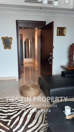 Jakarta, Apartments/Houses, USD 2200/month,  Furnished,  2 BR,  153 Sq. Meter,  For Rent Apartment Pakubuwono View 2 Bedrooms High Floor