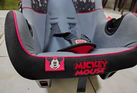 Riyadh, Baby & Kid Stuff, SAR 90,  Baby Car Seater With Good Condition With Mickey Mouse Brand