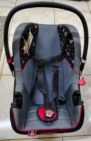 Riyadh, Baby & Kid Stuff, SAR 90,  Baby Car Seater With Good Condition With Mickey Mouse Brand