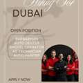 WE HAVE OPENINGS FOR DUBAI