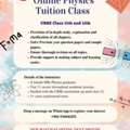 CBSE Class 11 (Online) Tuition For Physics