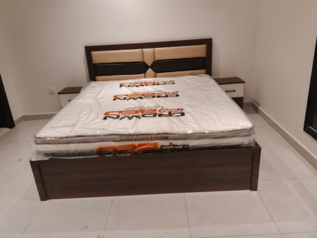 Jeddah, Furniture, SAR 759,  King Size Wooden Bed Frames Of High Quality Available