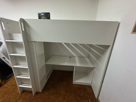 Jubail, Furniture, SAR 700,  Study Table With Bunk Bed 2 Meter X 1.3 Meter