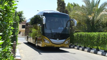 Cairo, Automotive, ايجار أتوبيس مرسيدس 50 مقعد بالسائق لتغطية ج&