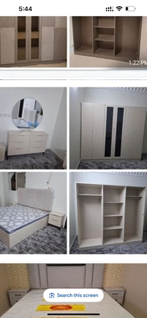 Al Maathar, Furniture, SAR 11,  New, Bedroom Furniture Sets Like Bed Wardrobe