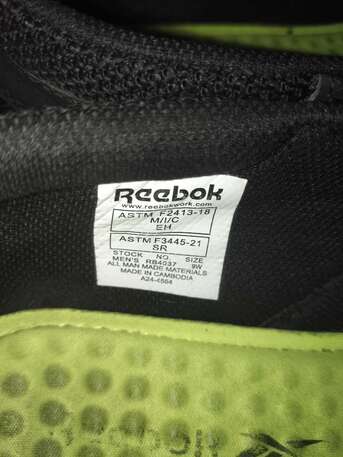 Jubail, Sporting Goods, SAR 250,  Reebok Safety Shoes Mint Condition