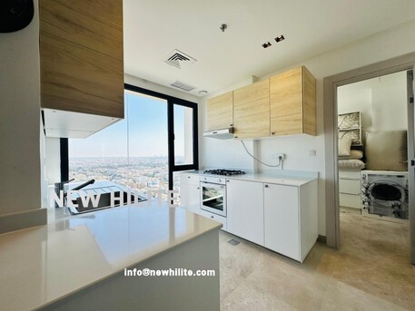 Salmiya, Apartments/Houses, KWD 1100/month,  Furnished,  3 BR,  Modern Furnished 3-Bedroom Duplex For Rent In Kuwait With Pool, Gym & Rooftop Lounge