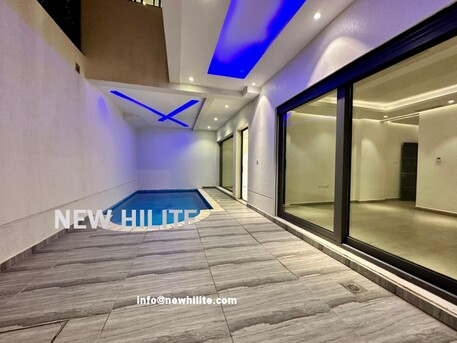 Kuwait City, Apartments/Houses, KWD 850/month,  3 BR,  THREE MASTER BEDROOM BASEMENT FLOOR WITH PRIVATE POOL FOR RENT IN ABU FATIRA