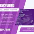 Hiring Full Stack Engineer In Singapore - Base Camp Recruitment