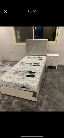 Jeddah, Furniture, SAR 1,  New Best Quality Single Bed And Medium Bed With Mattress Available