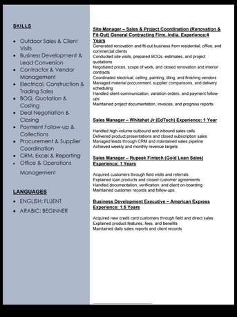 Dammam, Job Seekers, Results-driven Sales & Operations Professional