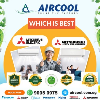 Singapore, Air Conditioning, Mitsubishi Heavy Industries Vs Aircon Review