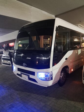 Cairo, Automotive, ايجار ميني باص تويوتا كوستر 21 فرد للسفر