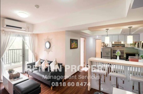 Jakarta, Apartments/Houses, IDR 10000000/month,  Furnished,  2 BR,  60 Sq. Meter,  For Rent Apartment The Wave 2 Bedrooms High Floor Full Furnished