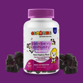 Singapore, Health & Beauty Items, Elderberry Supplement For Kids &ndash; Gentle Immune Support For Growing Children