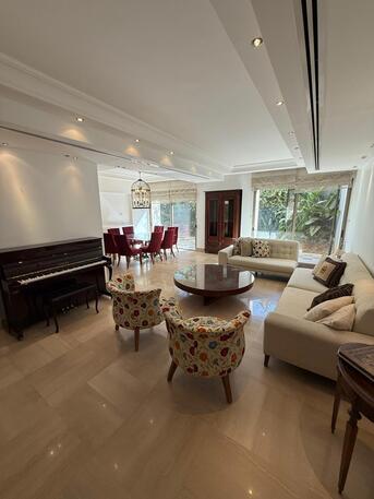 Abdoun, Apartments/Houses, JOD 21000/year,  Furnished,  3 BR,  215 Sq. Meter,  Ground Floor Apartment For Rent In Abdoun