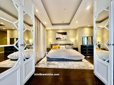 Salmiya, Apartments/Houses, KWD 3000/month,  Studio,  Spacious 3-Bedroom Seaview Apartment With Private Pool