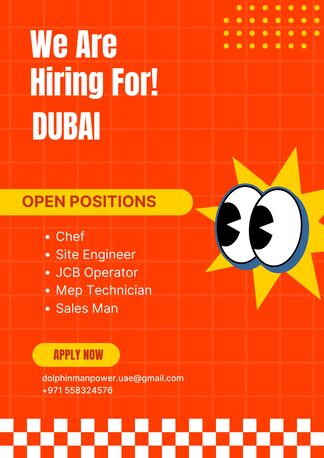 Dubai, Jobs, WANTED FOR DUBAI