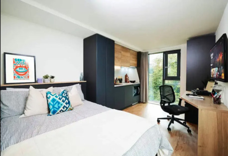 Cardiff, Apartments, Flats, Houses & Villas, GBP 248/week,  Furnished,  1 BR,  18 Sq. Meter,  Vita Student Park Place | Student Accommodation In Cardiff