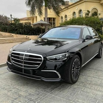 Cairo, Automotive, ايجار سياره مرسيدس S500موديل 2025 بالسائق
