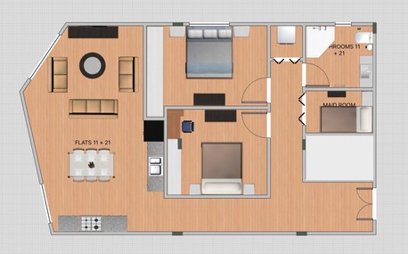 Kuwait City, Apartments/Houses, 3 BR,  Brand New Luxury Building In Salwa Studios To 3-bedroom Units With Exceptional Design