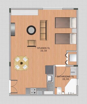 Kuwait City, Apartments/Houses, 3 BR,  Brand New Luxury Building In Salwa Studios To 3-bedroom Units With Exceptional Design