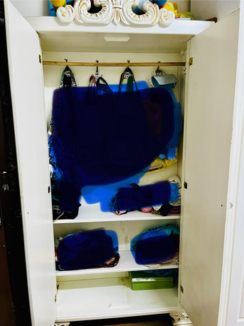 Riyadh, Household Items, SAR 1500,  White Complete Bedroom Set In A Good Condition