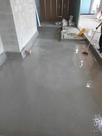 Umluj, Construction, Migrating Waterproofing Cementation Work