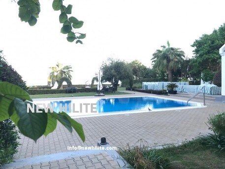 Kuwait City, Villas, KWD 2600,  Spacious Beach Front Four Bedroom Villa In Al Bida, Kuwait