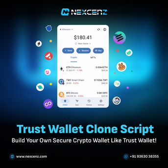 New York, Software Development, Trust Wallet Clone Script Start A Multi-Asset Crypto Wallet Business