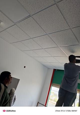 Al Faisaliyah, Interior Design, دیکورات جبسم بورد سیمنت بورد مستعار فوم بر