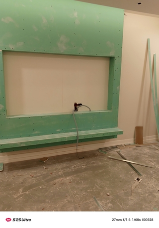 Al Faisaliyah, Interior Design, دیکورات جبسم بورد سیمنت بورد مستعار فوم بر