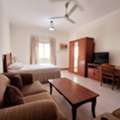 BHD 180/month,  Furnished,  Studio,  All Inclusive Fully Furnished Spacious Studio Flat With Ewa @180/BD In Gudaibiya
