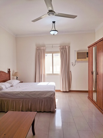 Gudaibiya, Apartments/Houses, BHD 180/month,  Furnished,  Studio,  All Inclusive Fully Furnished Spacious Studio Flat With Ewa @180/BD In Gudaibiya