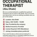 OCCUPATIONAL THERAPIST (Abu Dhabi)