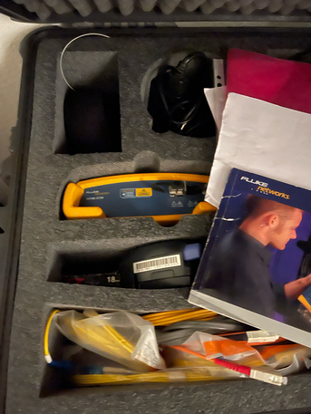 Riyadh, Computers, SAR 15000,  OTDR MACHINE FLUKE OF-500 OPTI FIBER