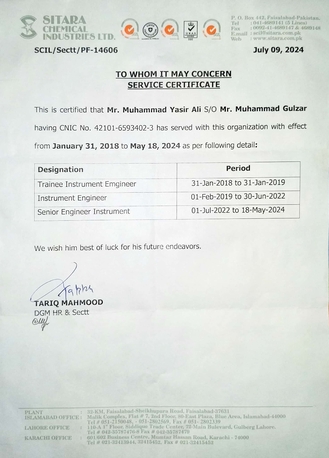 Islamabad, Job Seekers, I&C Engineer