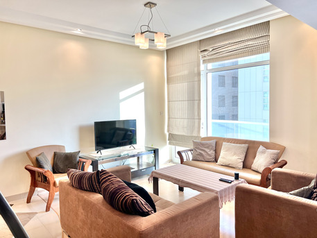 Juffair, Apartments/Houses, BHD 385/month,  Furnished,  2 BR,  140 Sq. Meter,  Juffair Furnished 2 BHK With Balcony, Pool & Gym