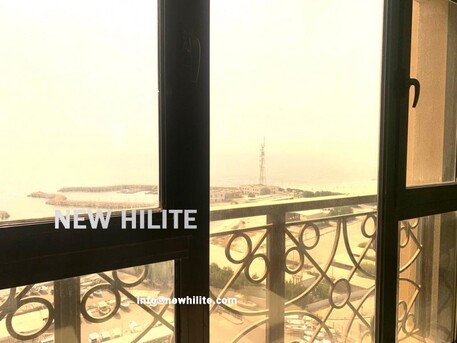 Salmiya, Apartments/Houses, KWD 650/month,  2 BR,  One & Two Bedroom Sea View Apartment For Rent In Salmiya