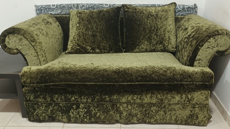 Khobar, Furniture, SAR 100,  2 Sofas And A Cupboard For Sale