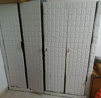 Khobar, Furniture, SAR 100,  2 Sofas And A Cupboard For Sale