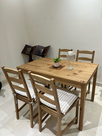 Makkah, Furniture, SAR 500,  Dinning Table Set 4 Seater (from IKEA)