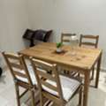 SAR 500,  Dinning Table Set 4 Seater (from IKEA)