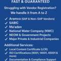 Vendor Registration & Certification Services &ndash; Fast & Guaranteed