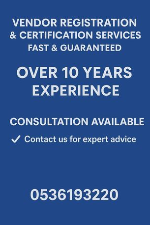 Jubail, Business, Vendor Registration & Certification Services &ndash; Fast & Guaranteed